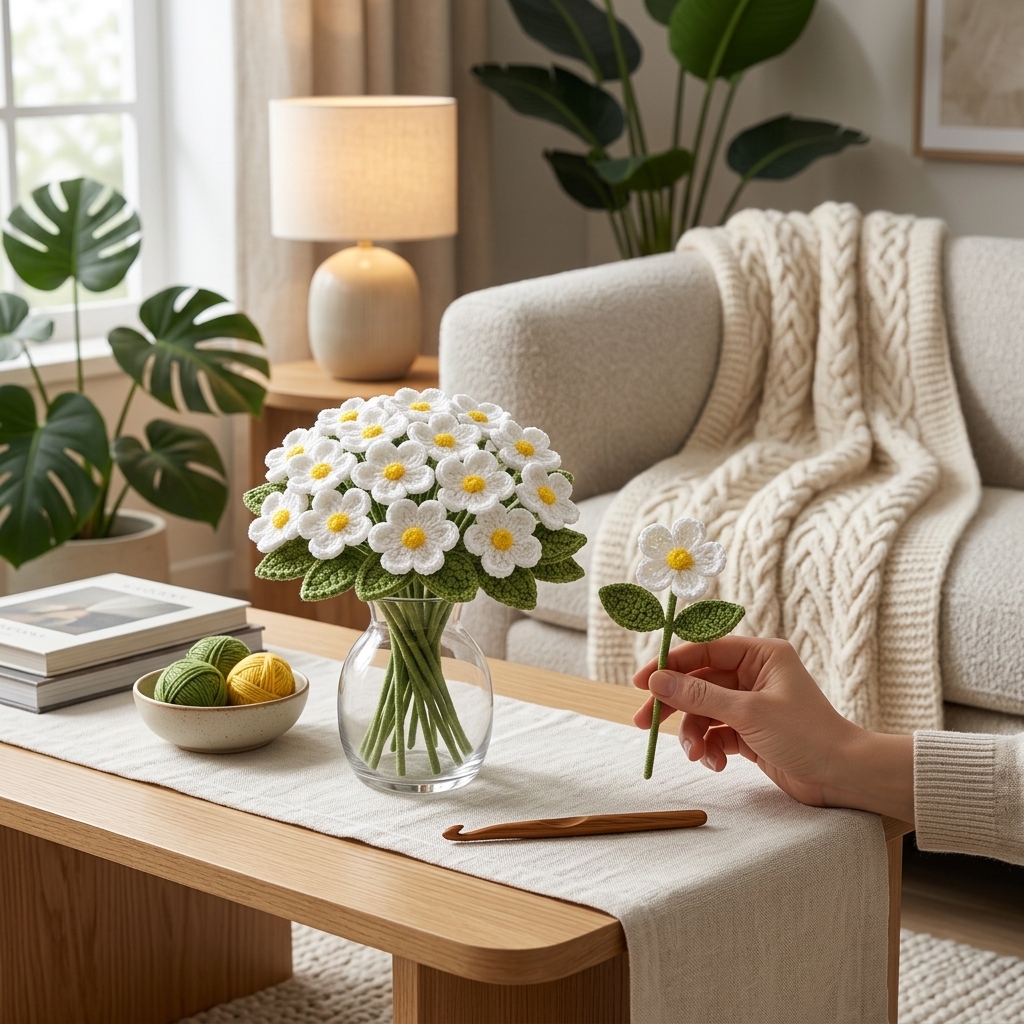 🎀 Trasforma la Tua Casa con le Decorazioni all'Uncinetto Fai da Te: Tutti i Segreti per un Arredamento Unico e Caldo