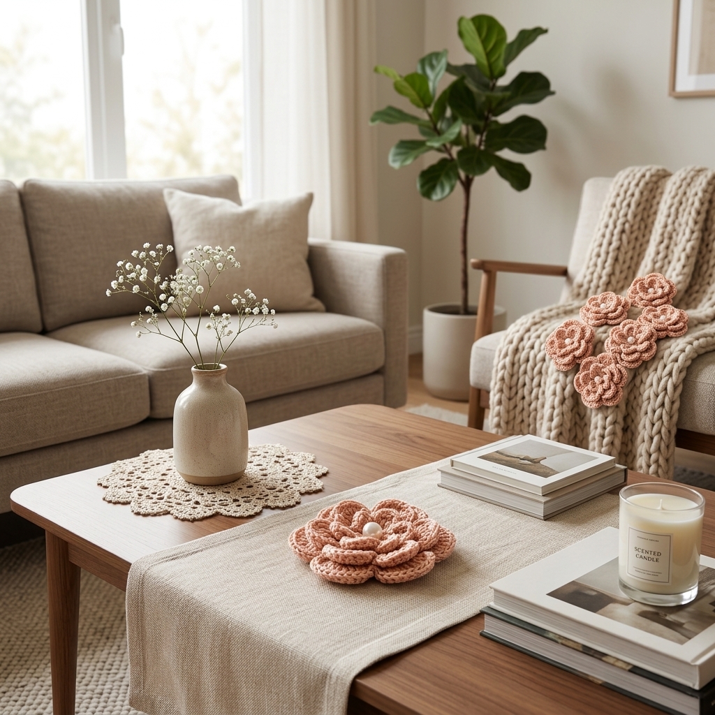 ✨ Trasforma la Tua Casa in un Sogno di Filato: Decorazioni all'Uncinetto Fai da Te ✨