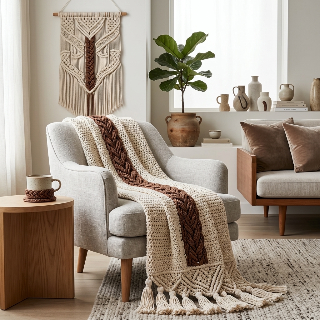 🧶 Trasforma la Tua Casa: La Guida Definitiva alle Decorazioni all’Uncinetto Fatte a Mano
